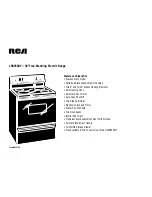 Preview for 2 page of RCA LEB356GY Dimensions And Installation Information