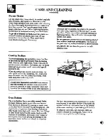 Preview for 30 page of RCA LGB600 Use And Care & Installation