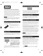 Preview for 8 page of RCA NAVILIGHT8 RCR860 User Manual