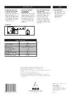 Preview for 4 page of RCA P46921 Brochure & Specs