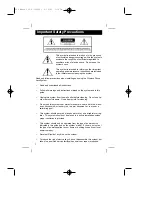 Preview for 2 page of RCA RC926 User Manual