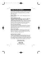 Preview for 8 page of RCA RC926 User Manual