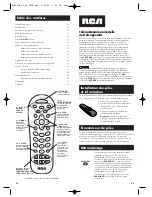 Preview for 8 page of RCA RCR412 User Manual