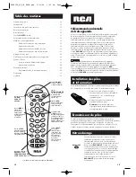 Preview for 8 page of RCA RCR412S User Manual