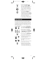 Preview for 9 page of RCA RCU300 - RCU 300 Universal Remote Control User Manual