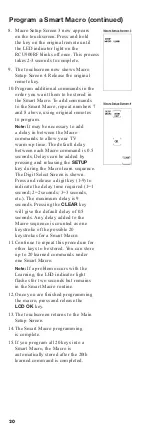 Preview for 20 page of RCA RCU900RF User Manual