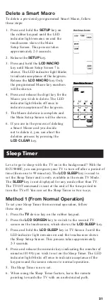 Preview for 21 page of RCA RCU900RF User Manual