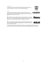 Preview for 34 page of RCA Roku TV RTR3260-B-US User Manual