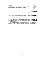 Preview for 34 page of RCA roku TV RTR5060-US Instruction Manual