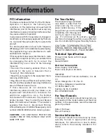 Preview for 3 page of RCA RP4010 User Manual