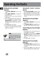 Preview for 10 page of RCA RP4010 User Manual