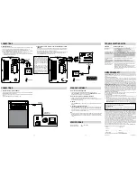 Preview for 2 page of RCA RT151 User Manual