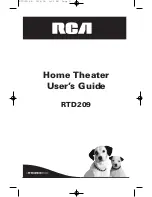 RCA RTD209 User Manual preview