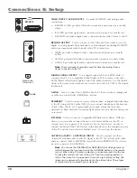 Preview for 18 page of RCA Scenium HD52W140 User Manual