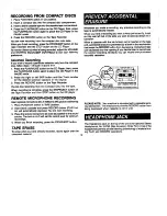 Preview for 12 page of RCA SoundTrak RP-7946 Use And Care Manual