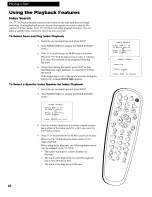 Preview for 22 page of RCA T19064 User Manual