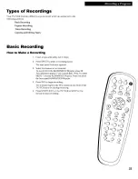 Preview for 25 page of RCA T19064 User Manual