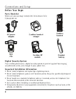 Preview for 8 page of RCA TCH5401 User Manual