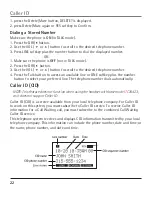 Preview for 22 page of RCA TCH5401 User Manual