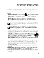 Preview for 3 page of RCA TruFlat 27F500TDV User Manual