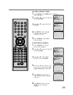 Preview for 23 page of RCA TruFlat 27F500TDV User Manual