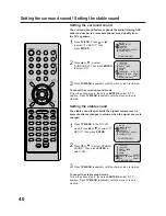 Preview for 40 page of RCA TruFlat 27F500TDV User Manual