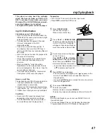 Preview for 47 page of RCA TruFlat 27F500TDV User Manual