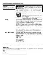 Preview for 2 page of RCA VC125HF User Manual