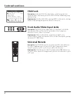 Preview for 4 page of RCA VC125HF User Manual