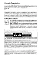 Preview for 2 page of RCA VMT670HF Owner'S Manual