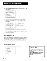 Preview for 12 page of RCA VR568 User Manual