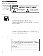 Preview for 2 page of RCA VR602HF User Manual