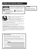 Preview for 2 page of RCA VR615HF User Manual