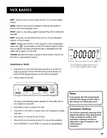 Preview for 19 page of RCA VR627HF User Manual