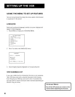 Preview for 10 page of RCA VR629HFB User Manual