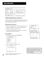 Preview for 28 page of RCA VR629HFB User Manual