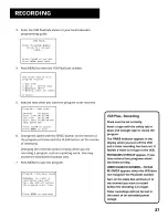 Preview for 29 page of RCA VR629HFB User Manual