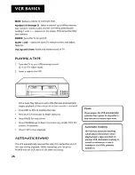 Preview for 28 page of RCA VR654HF User Manual