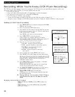 Preview for 40 page of RCA VR678HF User Manual