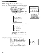 Preview for 42 page of RCA VR678HF User Manual