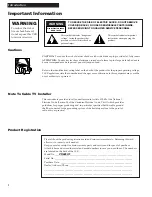 Preview for 2 page of RCA VR689HF User Manual