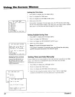 Preview for 22 page of RCA VR705HF User Manual