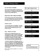 Preview for 5 page of RCA VR911HF User Manual