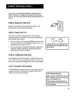 Preview for 7 page of RCA VR911HF User Manual