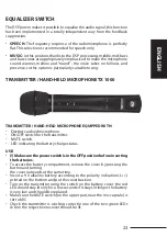 Preview for 23 page of RCF PX1000 Installation And Operation Manual