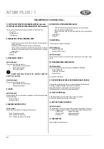 Preview for 34 page of RCm 37.00.205 Instruction And Maintenance Handbook