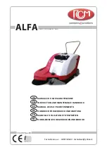 Preview for 1 page of RCm ALFA Instruction And Maintenance Handbook