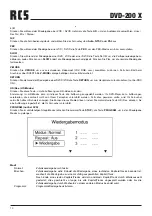 Preview for 10 page of RCS DVD-200X Operating Instructions Manual
