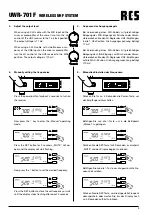 Preview for 9 page of RCS UWR-701 F Operating Instructions Manual