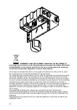 Preview for 18 page of RDZ UC 500-MHE Technical Installation Manual